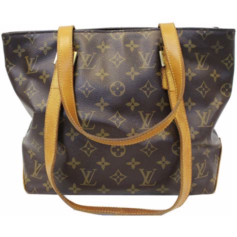 LOUIS VUITTON Monogram Cabas Piano Tote Bag Shoulder 